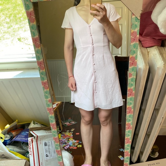 Aritzia Wilfred pink dress - Picture 3 of 3